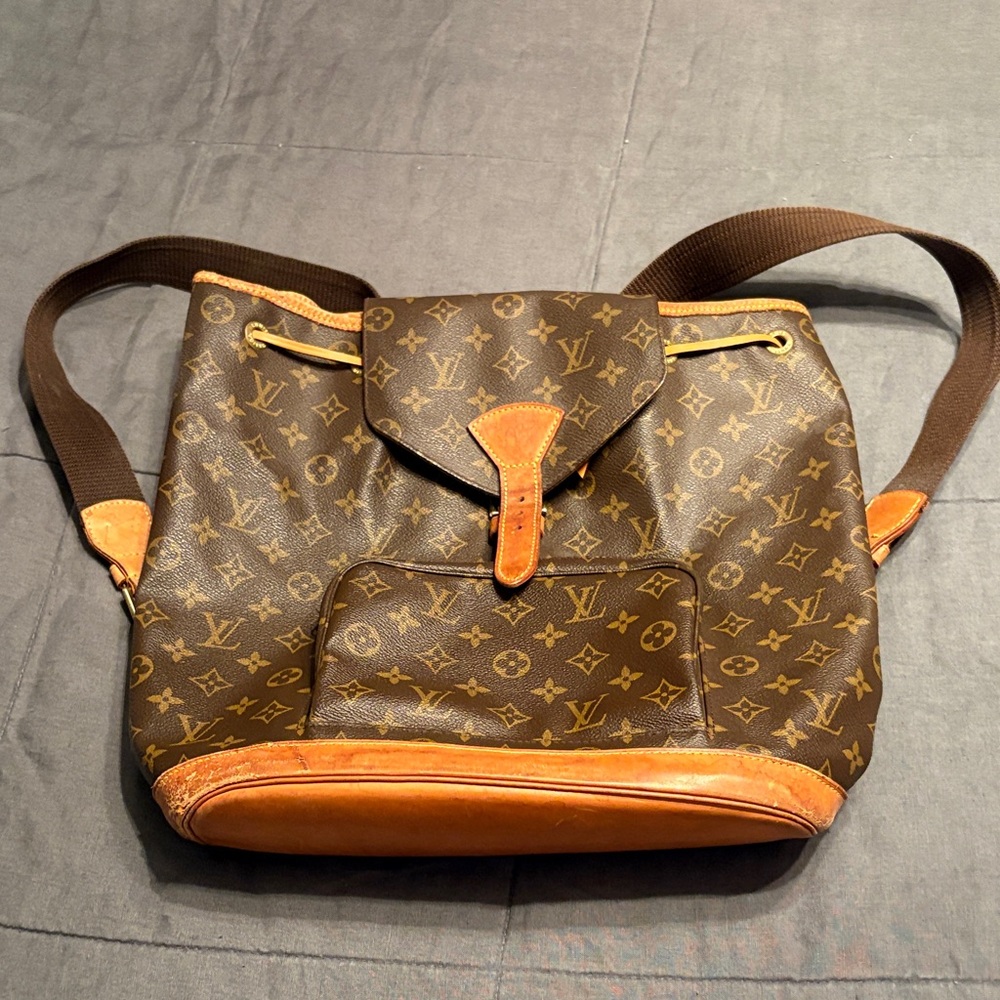 Louis Vuitton backpack GM monogram vintage!
